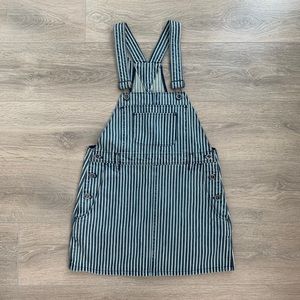 Madewell x Alexa Chung Denim Skirt Overalls